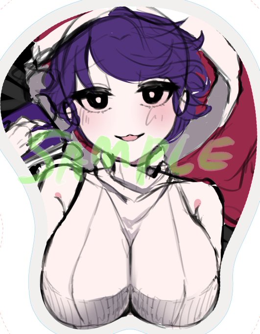 秋に出すおっぺえマウスパッドのラフ
一枚目がマウスパッド、上に布被せて完全になる仕様 