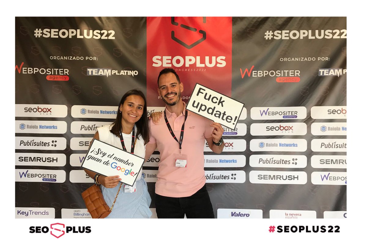 Seoplustv's tweet photo. ¡Asistentes #SEOPLUS22! https://t.co/n0FfeRdEKv