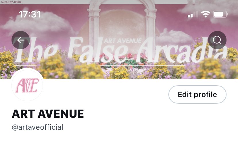 ㅤ

           ART⠀AVENUE.🎨
           THE FALSE ARCARDIA: 12th Floor’s
           collaboration  concert  with  Ulayaw
           and      Art      Avenue!

ㅤ