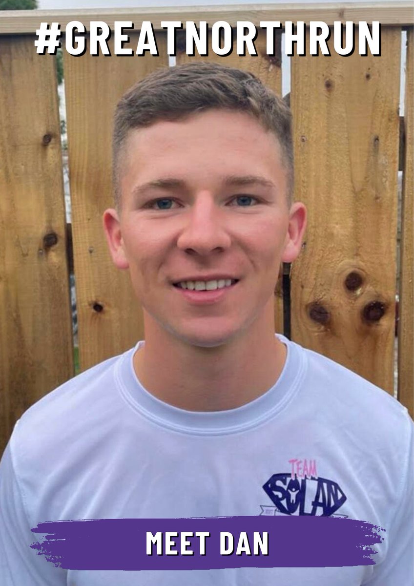 🏃🏼‍♂️ #MeetOurRunners 🏃🏼‍♂️ <a href="/Great_Run/">Great Run</a> 

Dan is one of our 20+ runners taking part this year ⬇️

"I'm running the Great North Run as a way to support Team Solan who carry out excellent work within the community supporting local families who are battling through cancer treatments."