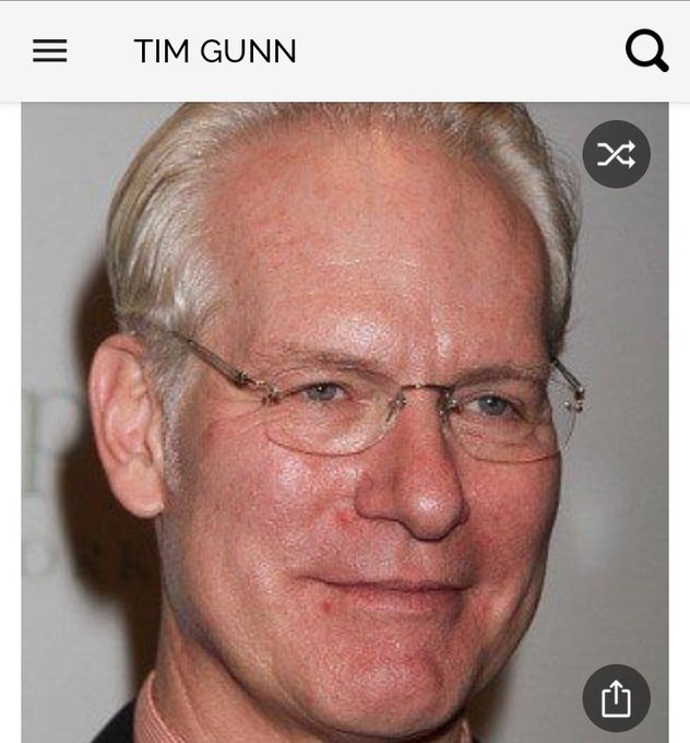 Happy birthday to this great TV show host.  Happy birthday to Tim Gunn 