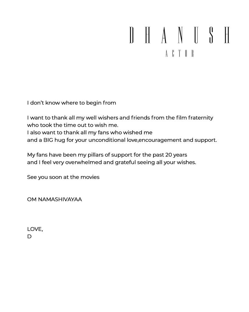 FullTalks's tweet photo. Dhanush Recent Tweet
#Dhanush #NaaneyVaruven #Vaathi #VaathiFirstLook #VaathiTeaser #CaptainMiller #Thiruchitrambhalam #DhanushFans #Kollywood #TamilCinemaUpdate
#TamilCinema https://t.co/jgEK01tEHY