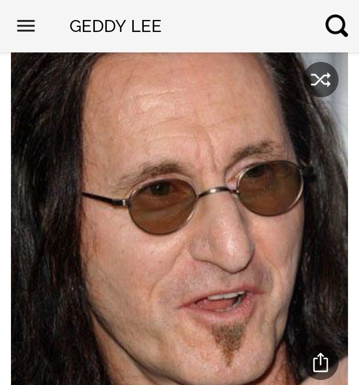 Happy birthday to this great bassist and lead singer from Rush. Happy birthday to Geddy Lee 