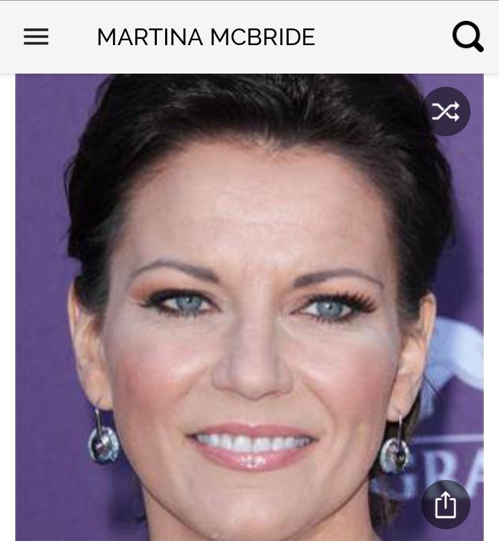 Happy birthday to this great country singer.  Happy birthday to Martina McBride 