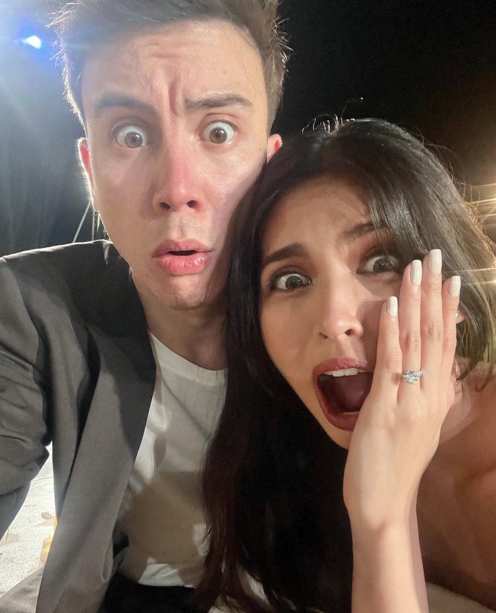 MJ_Lastimosa's tweet photo. This is not a drill, this is not a drill, Mrs Nicomaine wuttttt 💍💍💍💍💍✨✨✨✨lavyuboth 😭😭😭♥️♥️♥️♥️ @mainedcm @AtaydeArjo https://t.co/bQxNc3tB7G