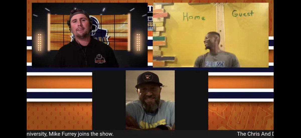 ICYMI: Former #Bears WR Coach, now HC at Limestone University, Mike Furrey joined the show last night to talk about his 4yrs in CHI, discovering the *at the time* under-the-radar Darnell Mooney in 2020, the decision to return to Limestone &amp; the star-studded staff he put together.