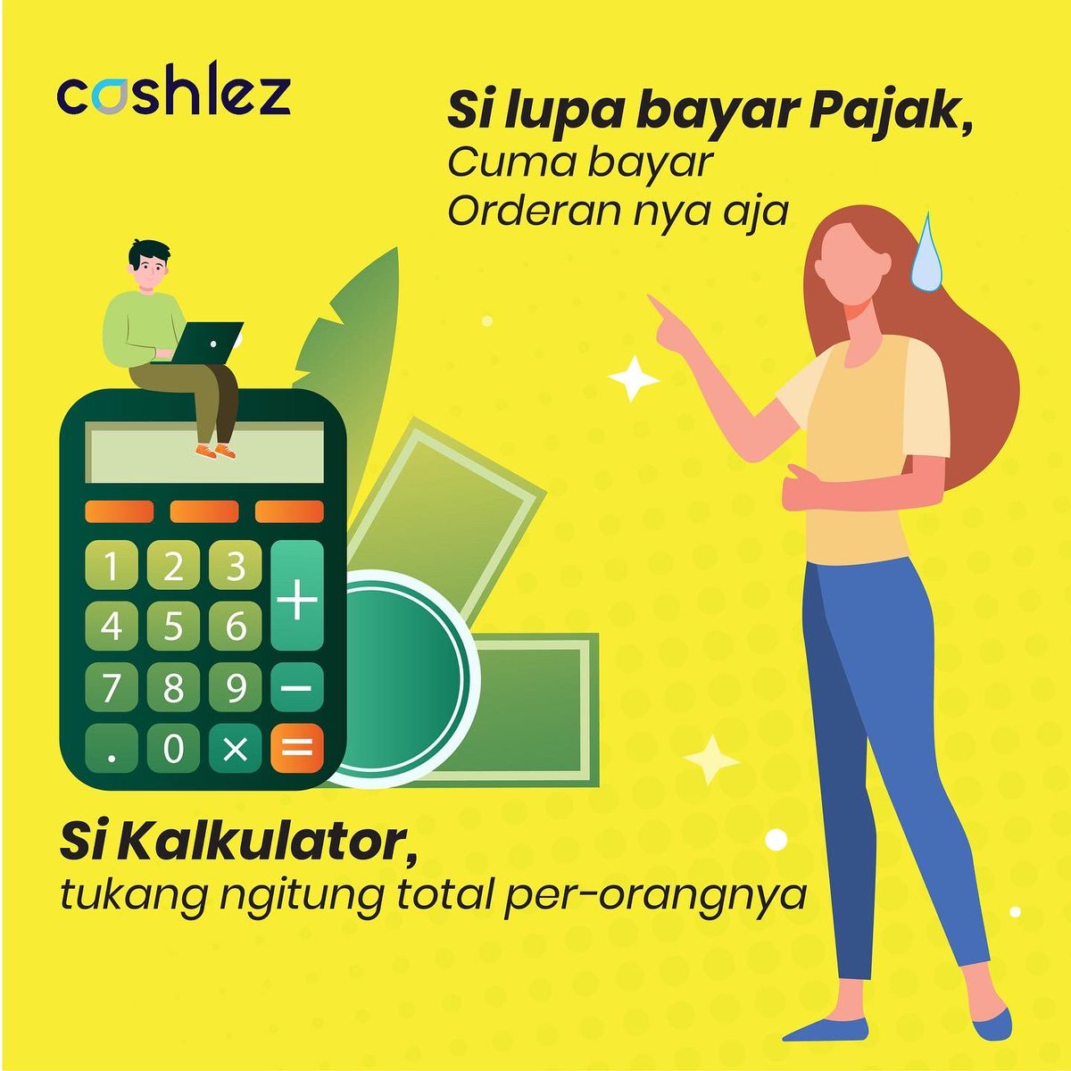 CashlezID's tweet photo. Ini dia tipe-tipe temen yang sering muncul saat lagi nongkrong trus mau split bill!😆
Kalian tipe yang mana nih?🤣
#splitbill #tipetipe #tipeteman #nongkrong #cashlez #cashless #nontunai #hangout #fff #lfl #likeforlike #jalanjalan #healing #nongki https://t.co/LsL8u1ECJq