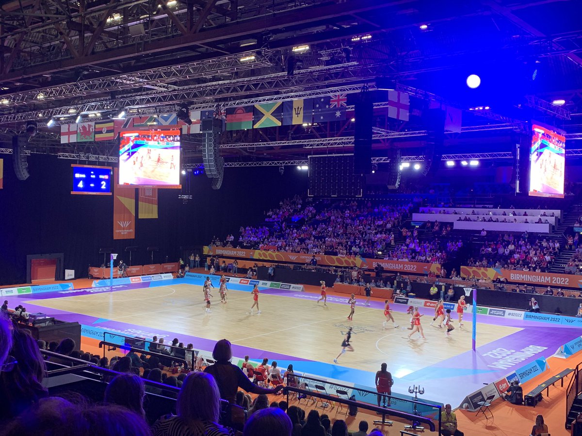 Day 1 at the Netball #CommonwealthGames2022 #Birmingham2022