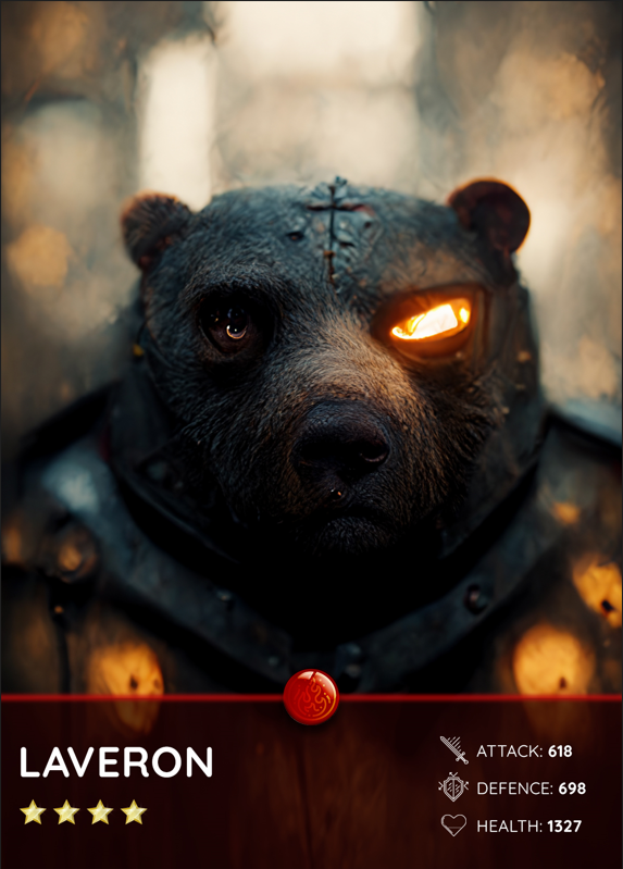 DarkMythosTCG's tweet photo. Today we wanna share a new card: Laveron - 4 Star - Fire ... we make a little Carddesign update. Stay tuned.
#IOTA #shimmer #NFT #Fantasy #FantasyCardGame #CardGame https://t.co/JbcaKHpo1E