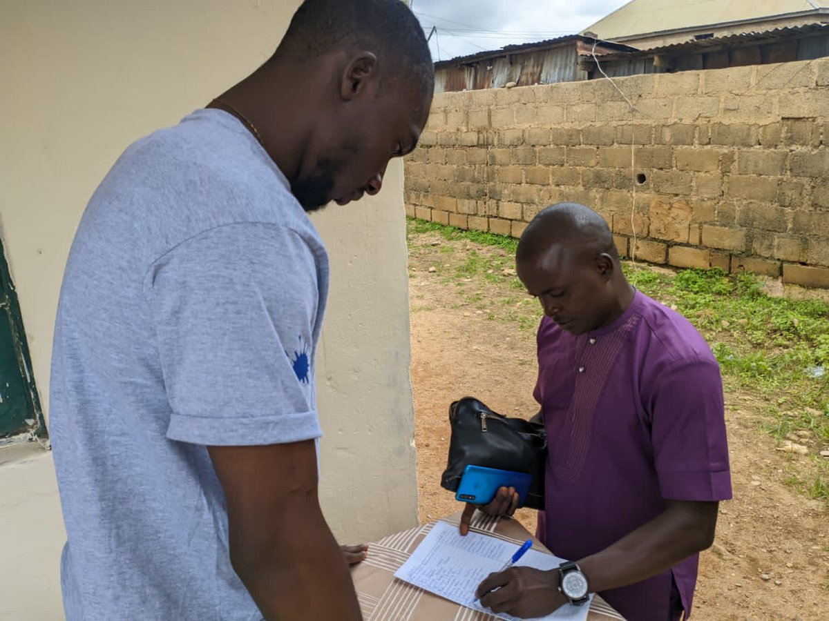 bce4allkids's tweet photo. The BCE project commissioning of 3 remodeled classrooms happening live @ RCM Primary School Abbatoir, Jos.
Registration of invited guests and volunteers:
#BCE #PLSUBEB #UNESCO #UNICEF
#SDG4 #SDG4Project
#Classroom
#ProjectCommissioning
#ForEveryChild
#BetterClassEnvironment https://t.co/FYQMvQ2RJO