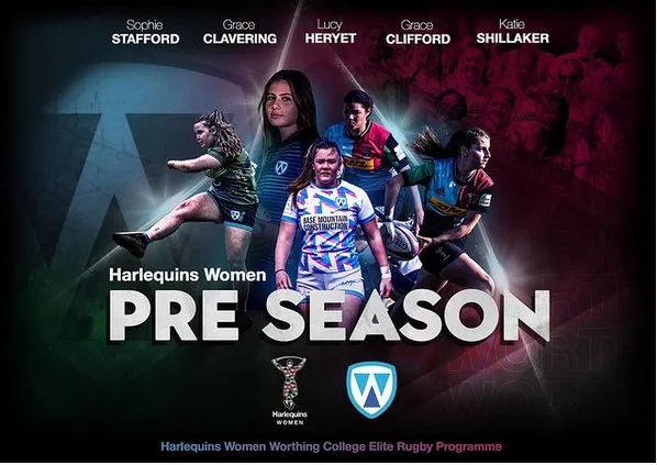 Well done to our former U18 players, Grace, Sophie and Lucy, an amazing inspiration for our younger players! <a href="/WorthingRFC/">Worthing RFC</a> <a href="/HarlequinsWomen/">Harlequins Women 🃏</a> <a href="/WorthingCollege/">Worthing College</a> #thisgirlcan #girlsrugby #Rugby