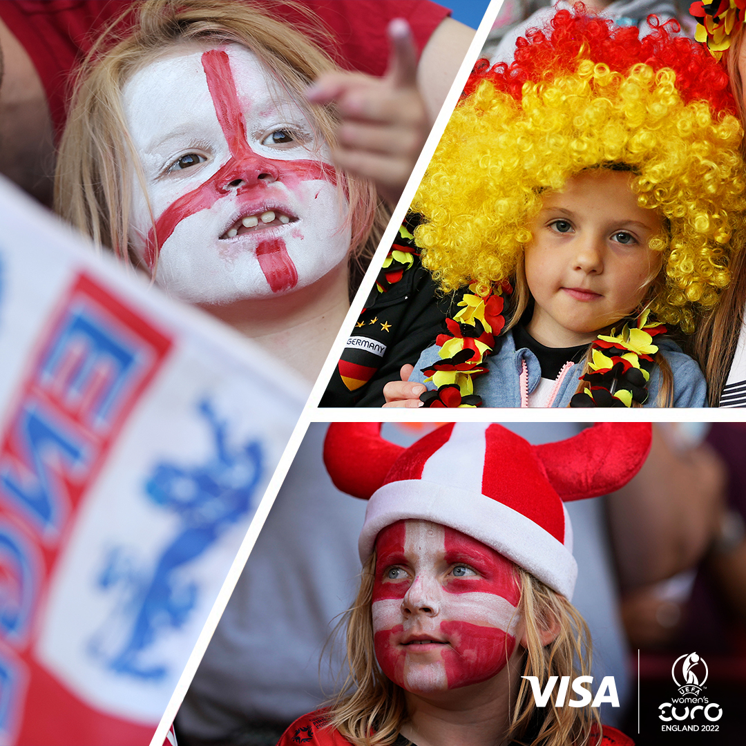 Captivated for minutes, inspired for a lifetime 🤩

We're cheering on Women's football at all ages. Because when more of us play, all of us win.

#WEURO2022 @WEURO2022