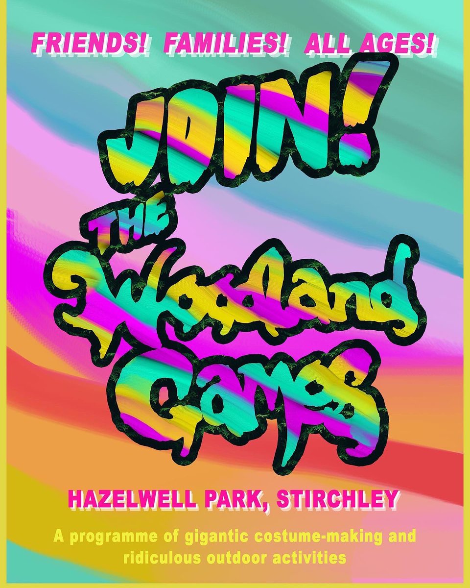 At Stirchley’s first Woodland Games we’ll be playing our brand new sport… MYCELIUM MAX FUNGAL ROAD!

How to describe this new sport?

If Mad Max was set in an environmental apocalypse, then Mycelium Max is set in an ecological utopia!

#stirchley #Birmingham
