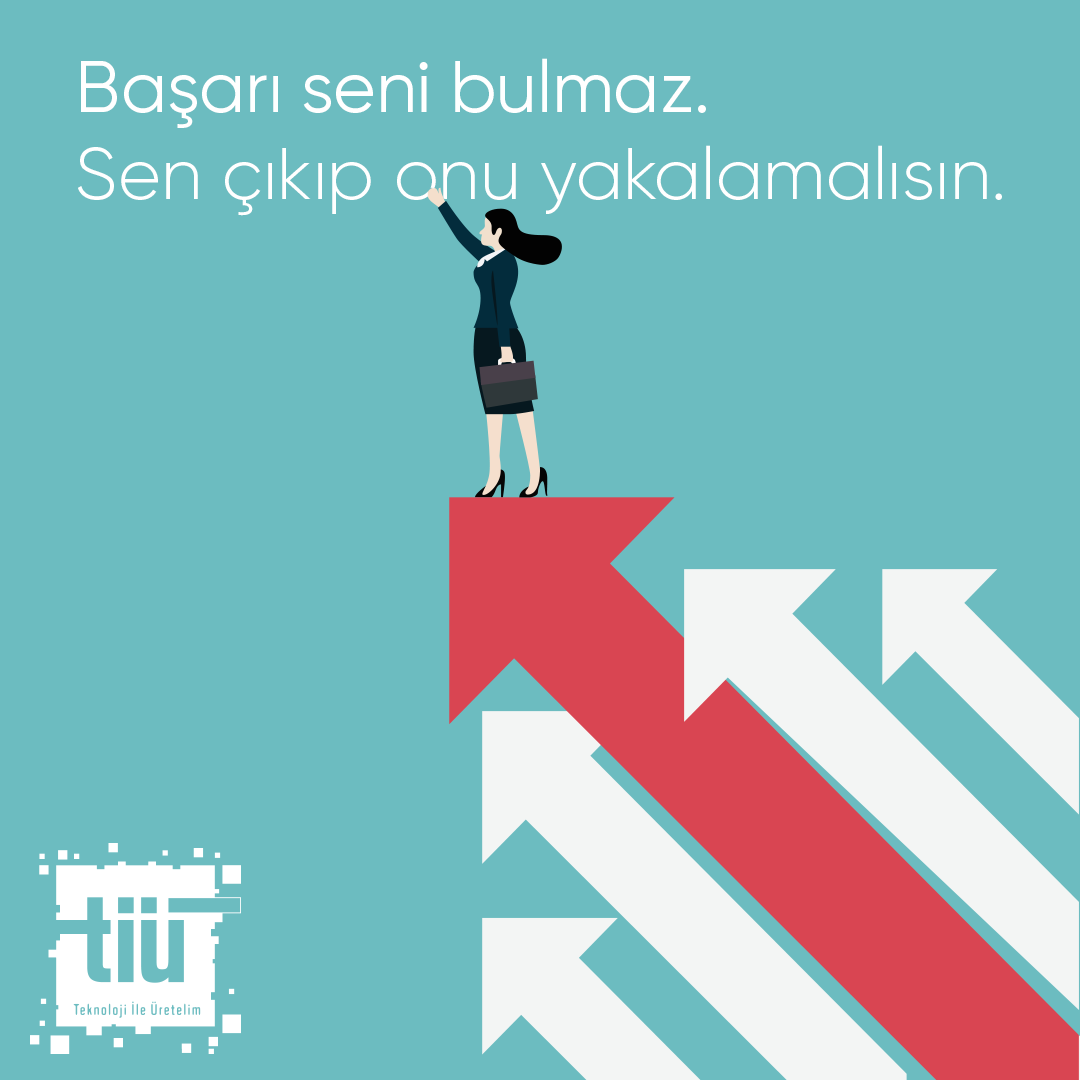 Başarılı bir hayat için unutmamanız gereken şey başarı asla sizi bulmaz, sizin başarılı olmak için harekete geçmeniz gerekir.
#TeknolojiİleÜretelim