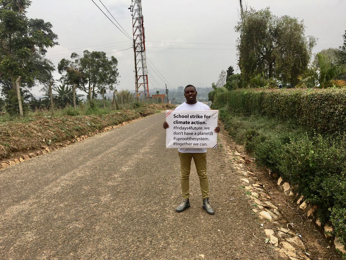 Educate Girls for climate justice. School strike for climate action #FridaysForFuture #PeopleNotProfit #EducateGirlsForClimateJustice