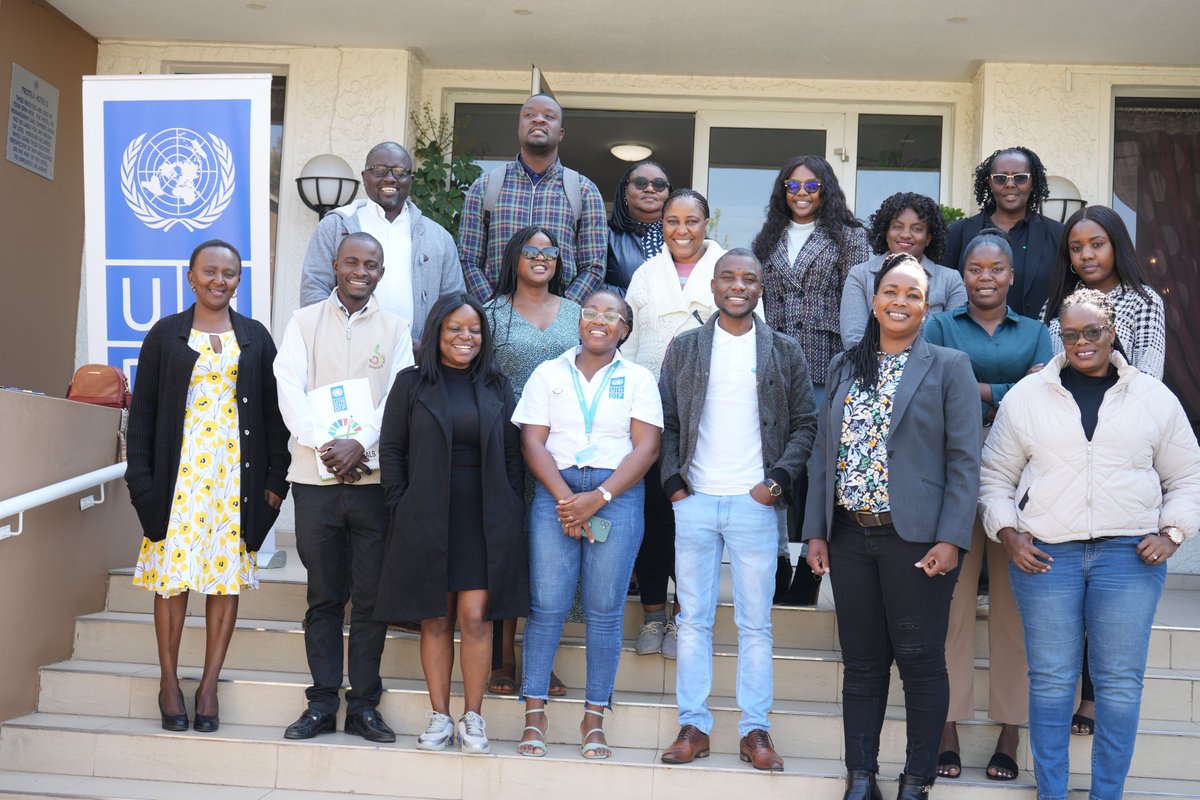 UNDPNamibia's tweet photo. Gender Mainstreaming sensitization for implementing partners. 

Participants from 🇳🇦GRN, NGO's &amp; academia learned practical skills on gender analysis,mainstreaming &amp; integration of gender in project cycle management. 

👏👏@UNDPAfrica Regional service center.

#GenderEqualitySeal https://t.co/purL6rP4vU