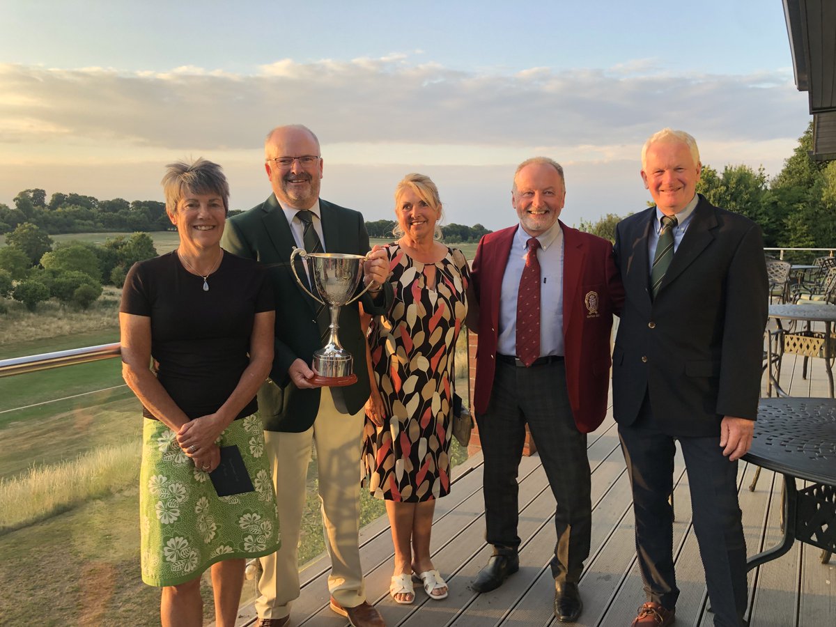 Congratulations to the team from Hockley Golf Club on securing victory in the Promethean Cup yesterday with a winning score of 90 points just pipping the Royal Winchester Golf Club team. Thanks to all 20 clubs who took part on the day.