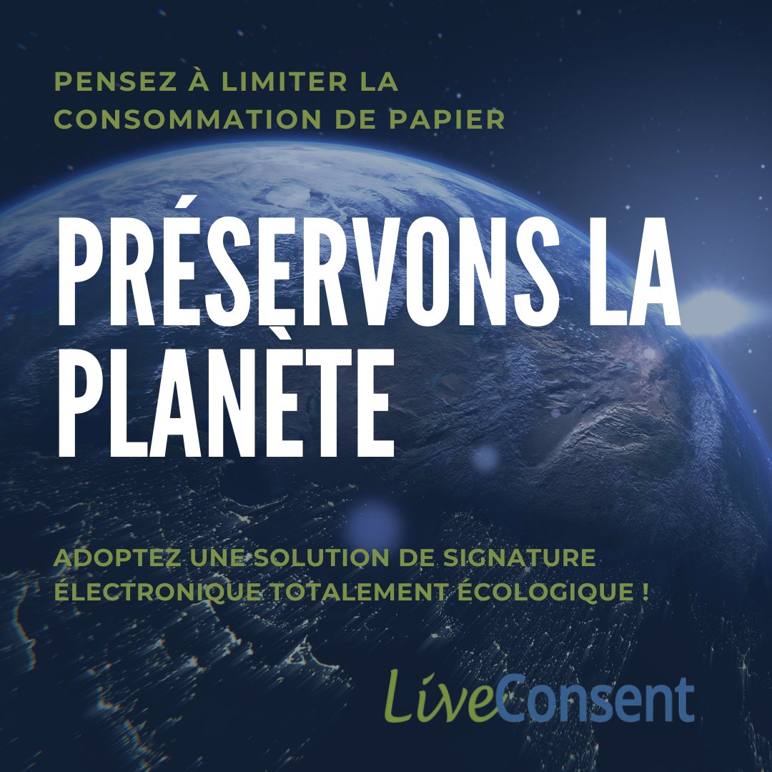 Préservons ensemble la planète ! 🌎🌱

#Liveconsent #environnement