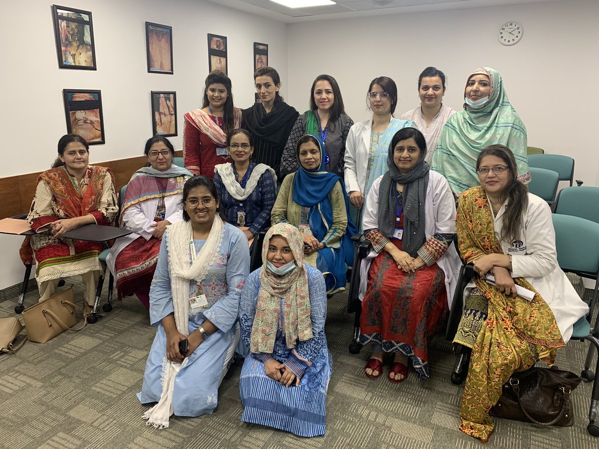 ShelinaBhamani's tweet photo. What a fantastic experience of learning exchange training with health care providers of Memon Medical Institute Hospital. The training comprised of sessions to equip the participants with antenatal education delivery skills. #healthpromotion #healtheducation https://t.co/mRTjXjvFAc