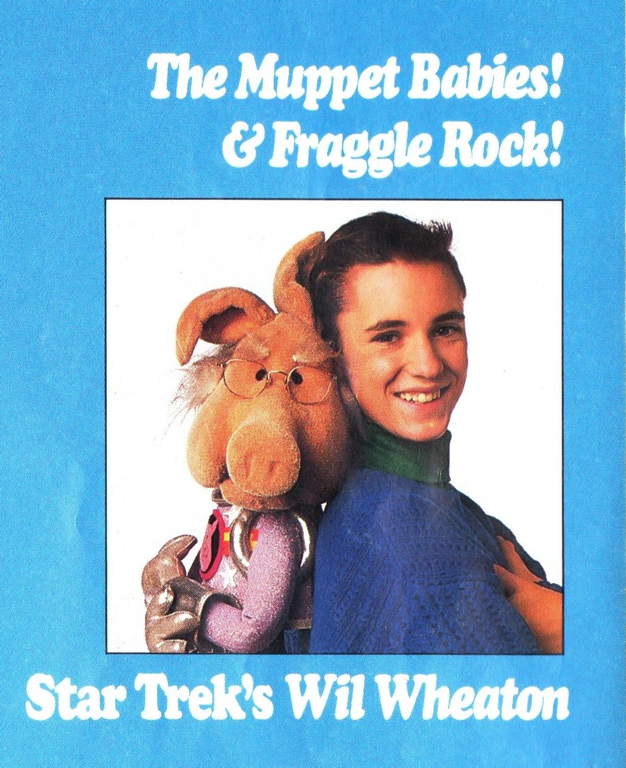 Happy 50th Birthday, Wil Wheaton!  from the Spring 1988 issue of Muppet Magazine 