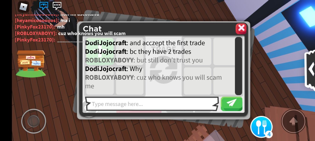 bigcheeseboi1's tweet image. I trade with this we were doing a cross trade I gave him my golden king penguin in adopt me for he's chorm liner in mm2 after I gave it to him he start to say that it glitch and when.   if you want see the full story look it the comments
#robloxreport  
#adoptme 
#Adoptmetrades