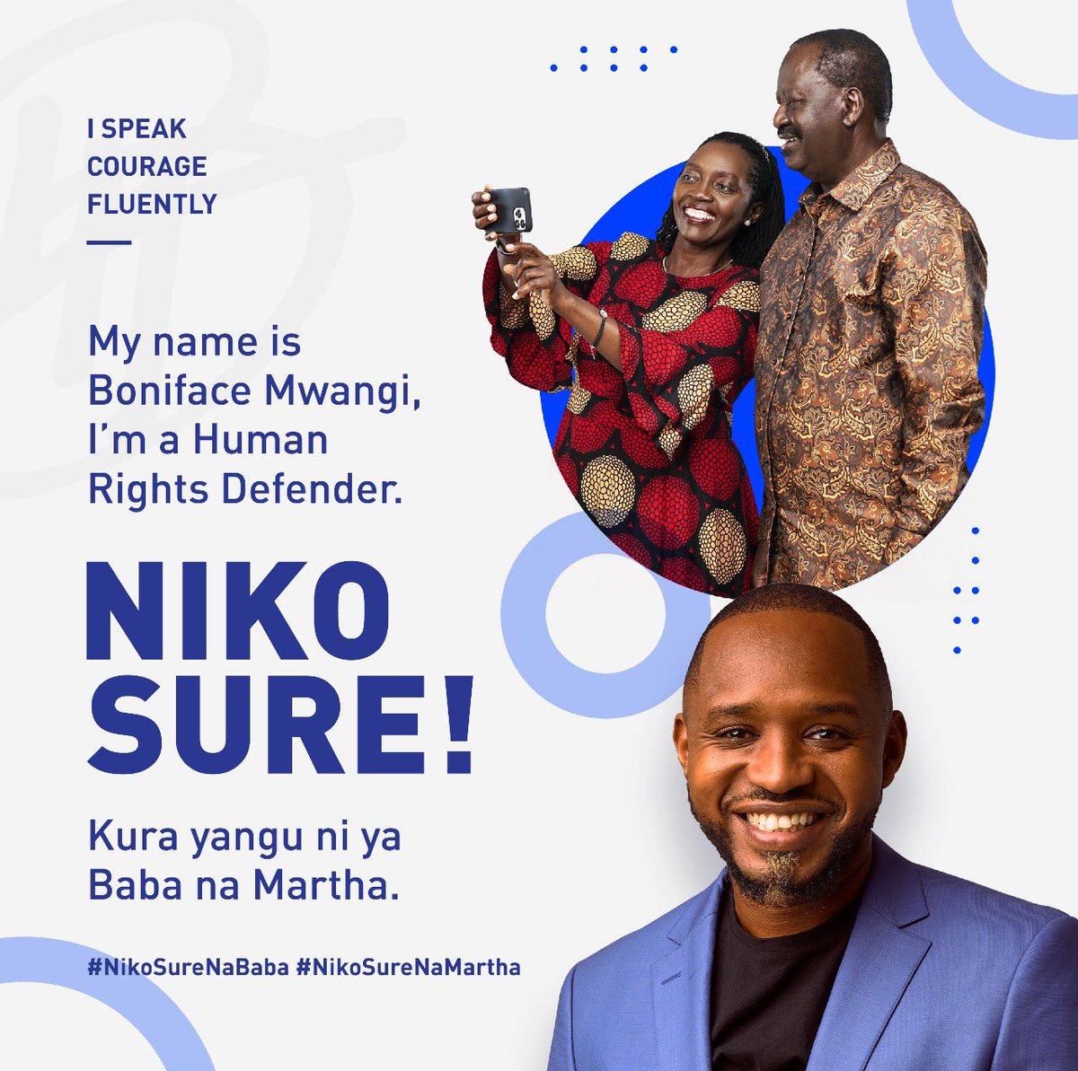 A wise person changes their mind. Between Raila and Ruto, l choose Raila. The Kenya constitution guarantees the freedom of association. Abusing me for that right just because you support Ruto is just proof of the intolerance in UDA. Raila Amolo Odinga is Kenya’s next president!