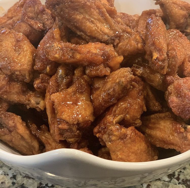 C3Chef's tweet image. Happy National Wing Day! What’s our favorite way to have wings? With Chef Carlos Brown Gullah Sauce, of course!