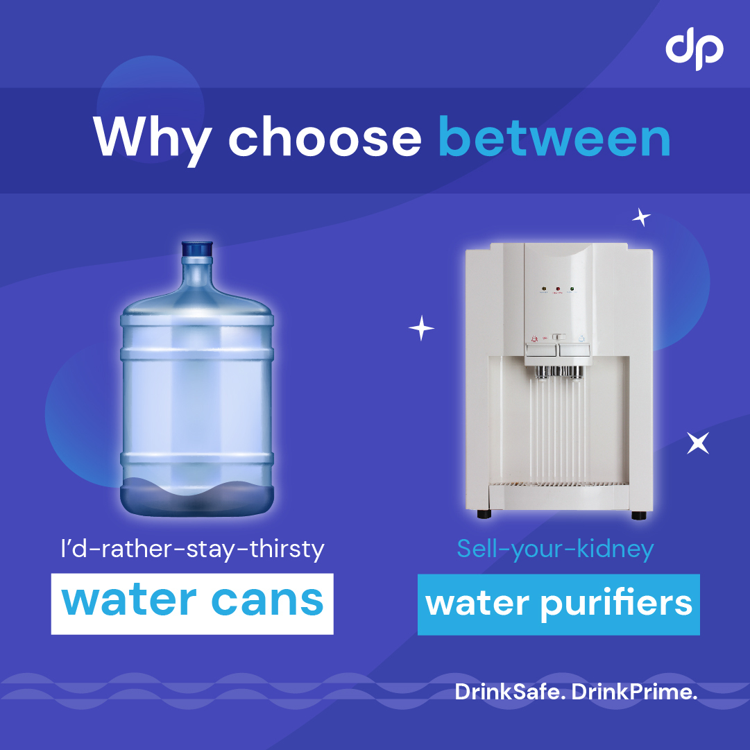 DrinkPrime's tweet photo. The right choice has never been more clear!
Check the link to learn more: https://t.co/sKbF8ppid1
#WaterOnSubscription #BudgetWater #SmartWaterPurifier #Bangalore #Delhi #Noida #Gurgaon #NCR #DrinkSafe #DrinkPrime https://t.co/T0gMIhWYCu