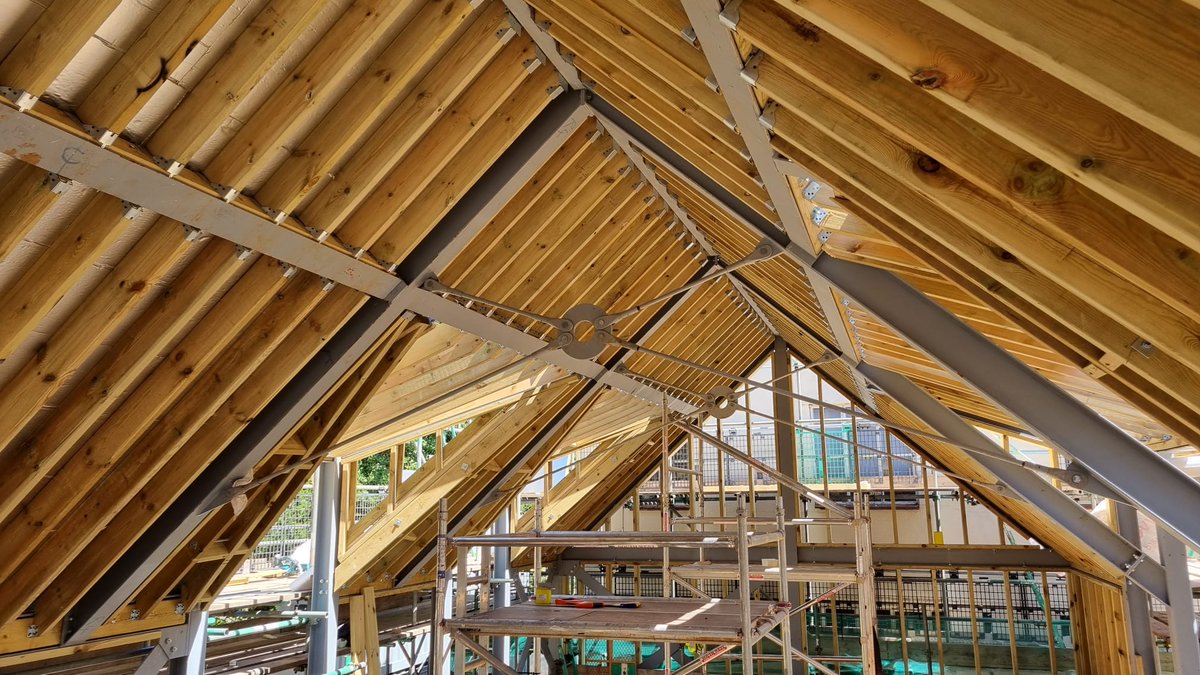 BurgessProjects's tweet image. Works are going well at Clifton High School!

We have been contracted by 21st Century Building Services to undertake all the carpentry, dry lining &amp;amp; plastering works including a timber roof extension to steel frame.

#burgessprojects #carpentry #drylining #plastering #timberroof