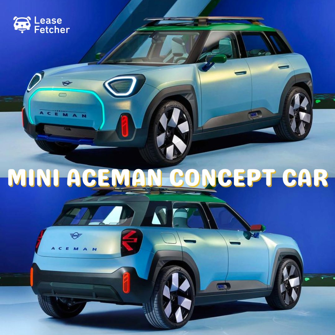 NEW CONCEPT CAR ALERT!⚡️

Earlier this week MINI introduced us to their latest concept car the #MINIAceman, an electric hatchback with an eye-catching style!

We love the illuminated grille and iridescent paint job! What's your thoughts?