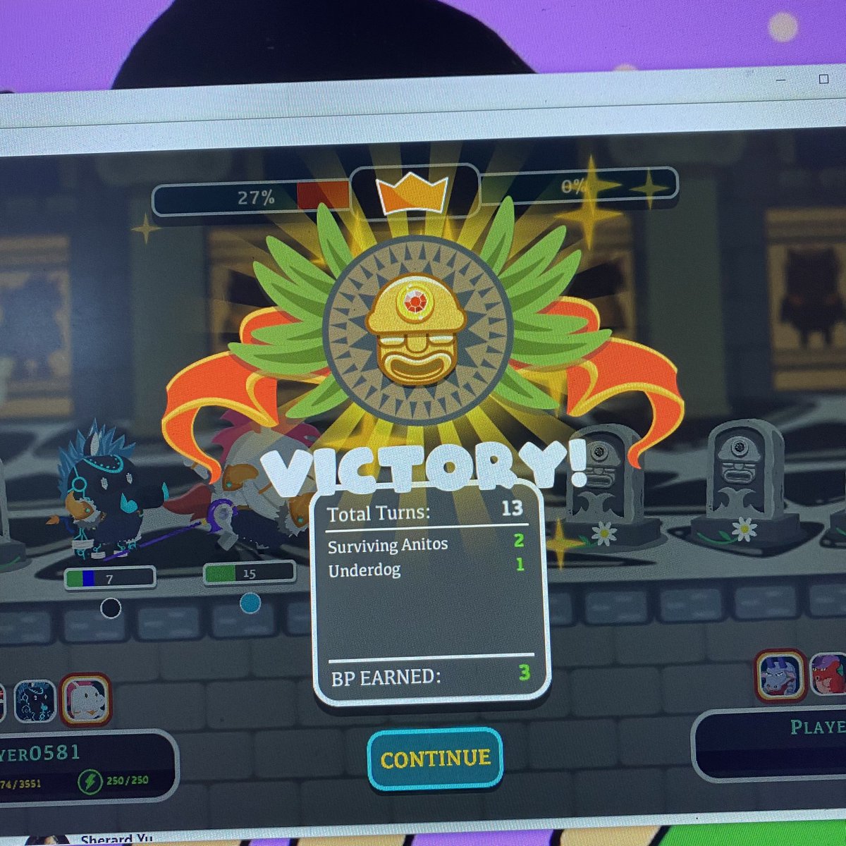 zebianmnl's tweet photo. little wins.
or shall i say first @AnitoLegendsNFT PVP win. woohoo. @inque54 @Jayvee #rnknd #phmade #proudlokal #pinoynft https://t.co/TjdIjMdzXi