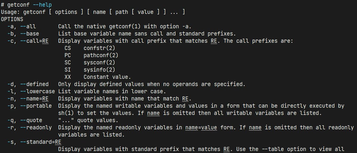 aklyachkin's tweet photo. Amazing. Every day something new about #KornShell in #IBMAIX. This time ksh93 builtin getconf function. https://t.co/aHhvRGA1kC