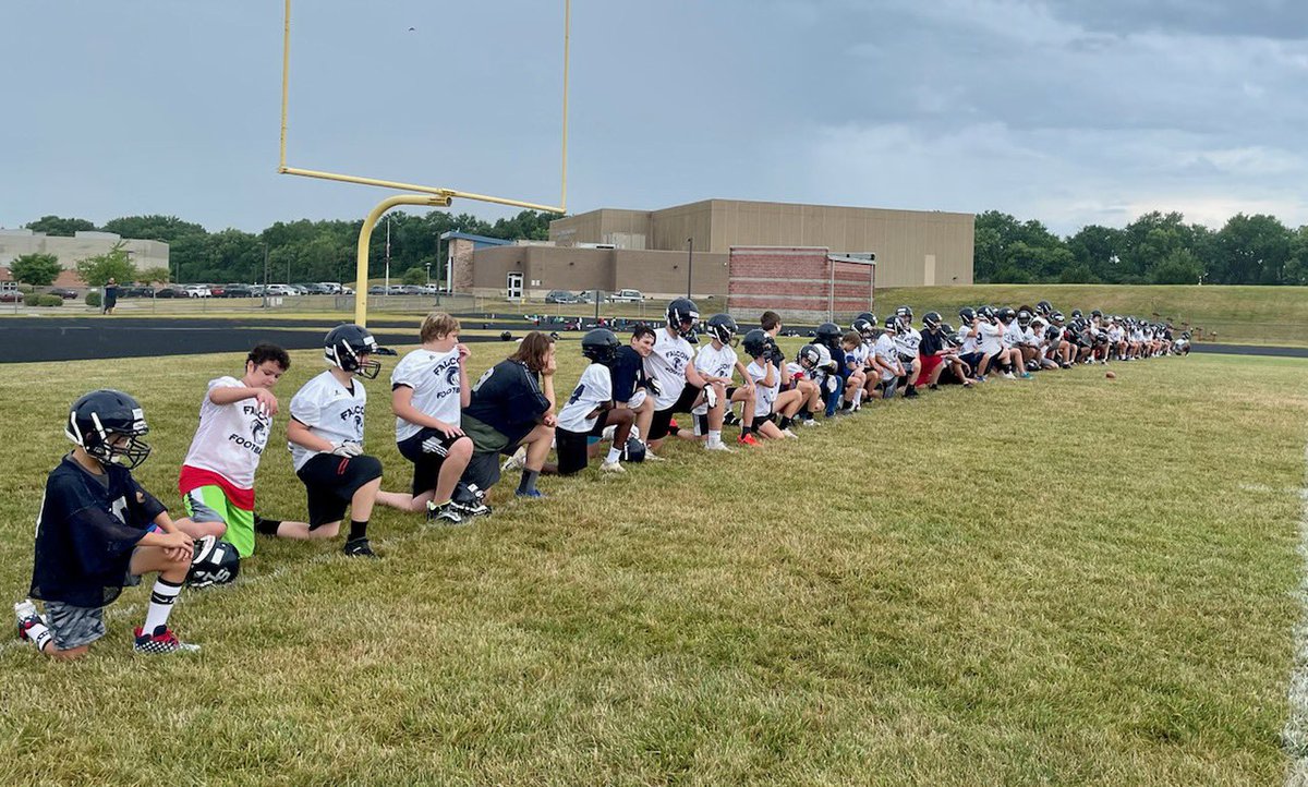 SLfalconFB's tweet photo. We wrapped up our football camp this week! I am so proud of these young men and our coaches for their dedication &amp; energy they brought! We competed, we learned about each other, and we are ready to roll! See you in August! https://t.co/8545jHmrRM