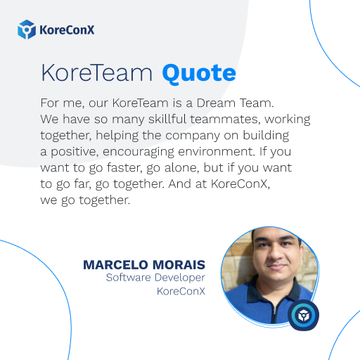koreinside's tweet photo. Meet our #KoreTeam
Marcelo Morais - Software Developer
#People #KoreConX #Innovation https://t.co/CGlovbiu87