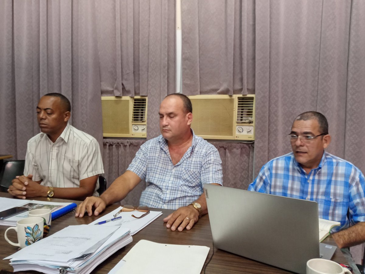 RamonBorgesGlez's tweet photo. Sesiona consejo de administración #CiegodeAvila analizando resultados económicos cierre primer semestre del año #CubaPorLaPaz #LatirAvileño #CAVCapitaLate @IzquierdoAlons1
@JHGcasanova @TomsAlexisMart1 @anamarianpp @miriambsarroca https://t.co/9WOdY1cCUr