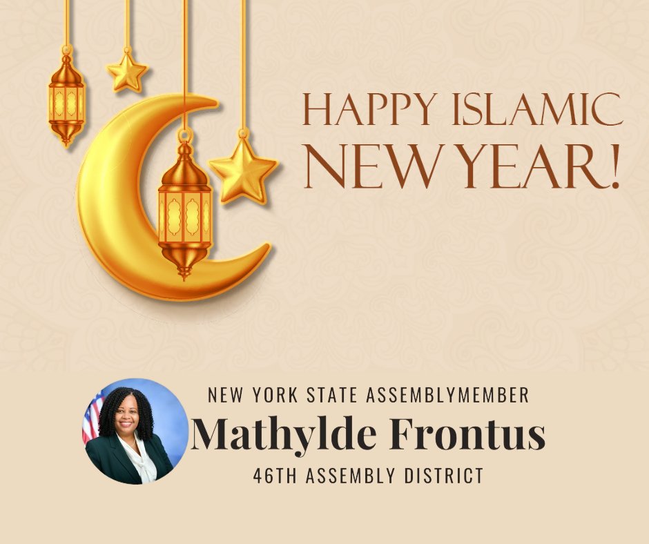 Sending wishes for a blessed Muharram and happy New Year to all of our Islamic neighbors across the district and beyond! May Allah bless you with health, wealth, peace and happiness throughout the coming year!