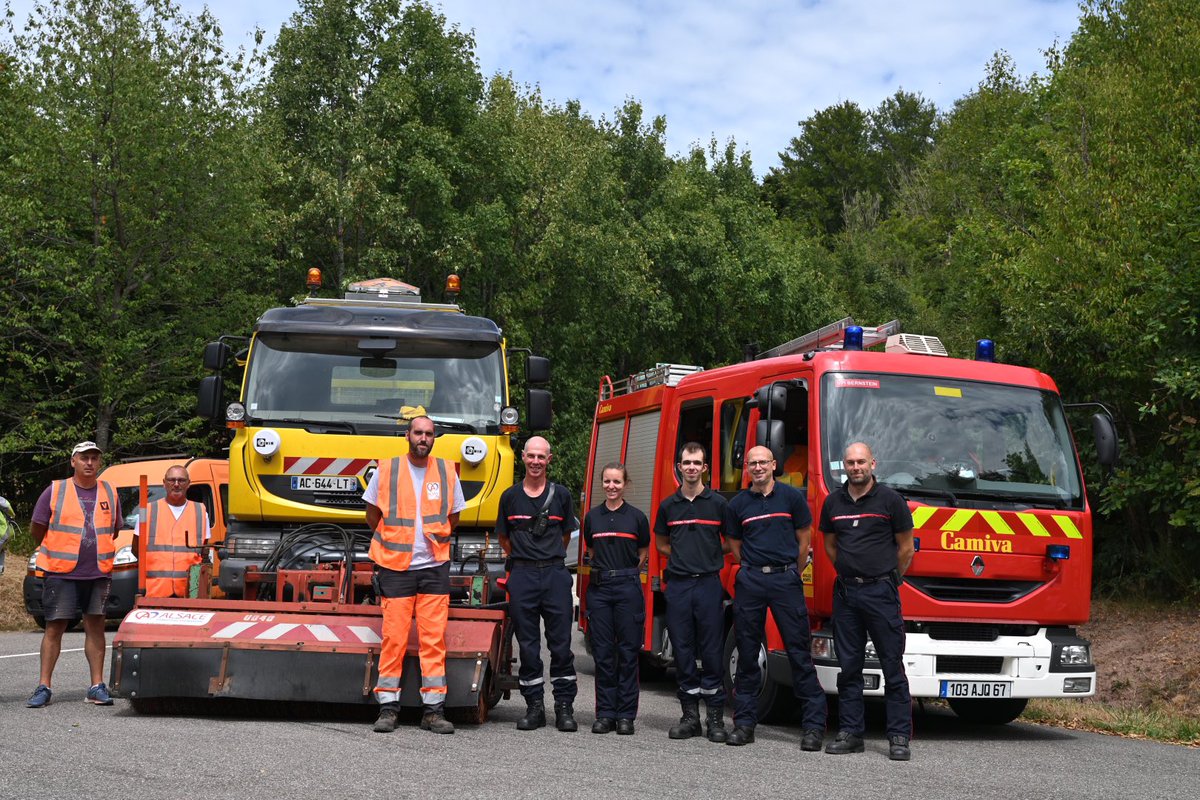 F_Bierry's tweet image. 🟡🚴[TOUR DE FRANCE] @LeTourFemmes fait son entrée en #Alsace ! Étape Saint-Dié - Rosheim ce vendredi après-midi.
👍Merci aux agents des routes de la #CollectivitéEuropéenneAlsace et aux pompiers des @sdis67 et @sdis68 pour leur présence indispensable au bord des routes !