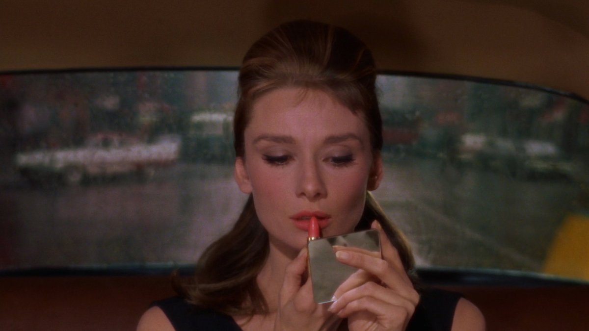 Audrey Hepburn photographed for Breakfast at Tiffany's, 1961 #NationalLipstickDay