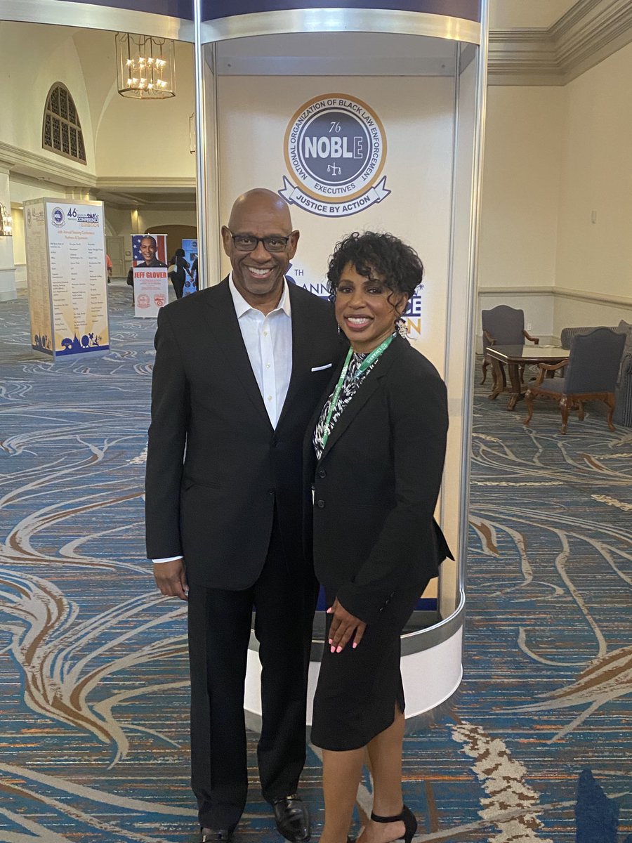 ⁦Great to see <a href="/Calex_law/">Cedric Alexander</a>⁩, fellow <a href="/MSNBC/">MSNBC</a> LE analyst at the  ⁦<a href="/noblenatl/">NOBLE National Headquarters</a>⁩ conference, “…equity in the administration of justice in the provision of public service…  as the conscience of law enforcement by being committed to justice by action.”