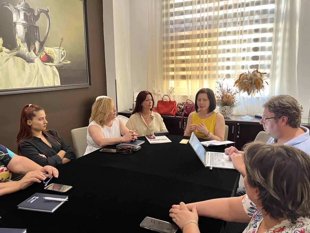 InstituteIp3's tweet photo. The second day of the training, within the Women's Excellence Program at Local Level #WoMEPIII supported by the #OSBE Presence in Albania, where we focused on discussions and sharing ideas on individual projects that women advisers aspire to develop in their local communities. https://t.co/GnpQQRfpIj