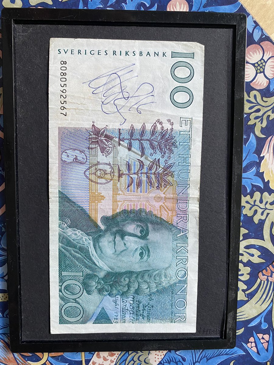 Vill inte kalla mig bortskämd men kan ha varit så att mor och far tvingades vaska en hundring för att jag skulle ha autograf med Mattias Öhlund och Lars Hurtig. Införskaffad på PDOL efter guldsäsongen 1996.