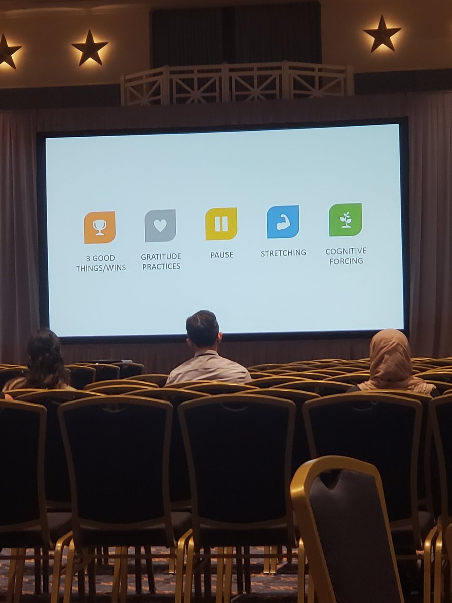 DrGraceSlater's tweet photo. Love these ideas that we can do AT WORK to decrease burnout and connect with our colleagues through stories. Personally the "Pause" to notice and acknowledge is my favorite! #PHM2022 https://t.co/yJW2sHOW0K