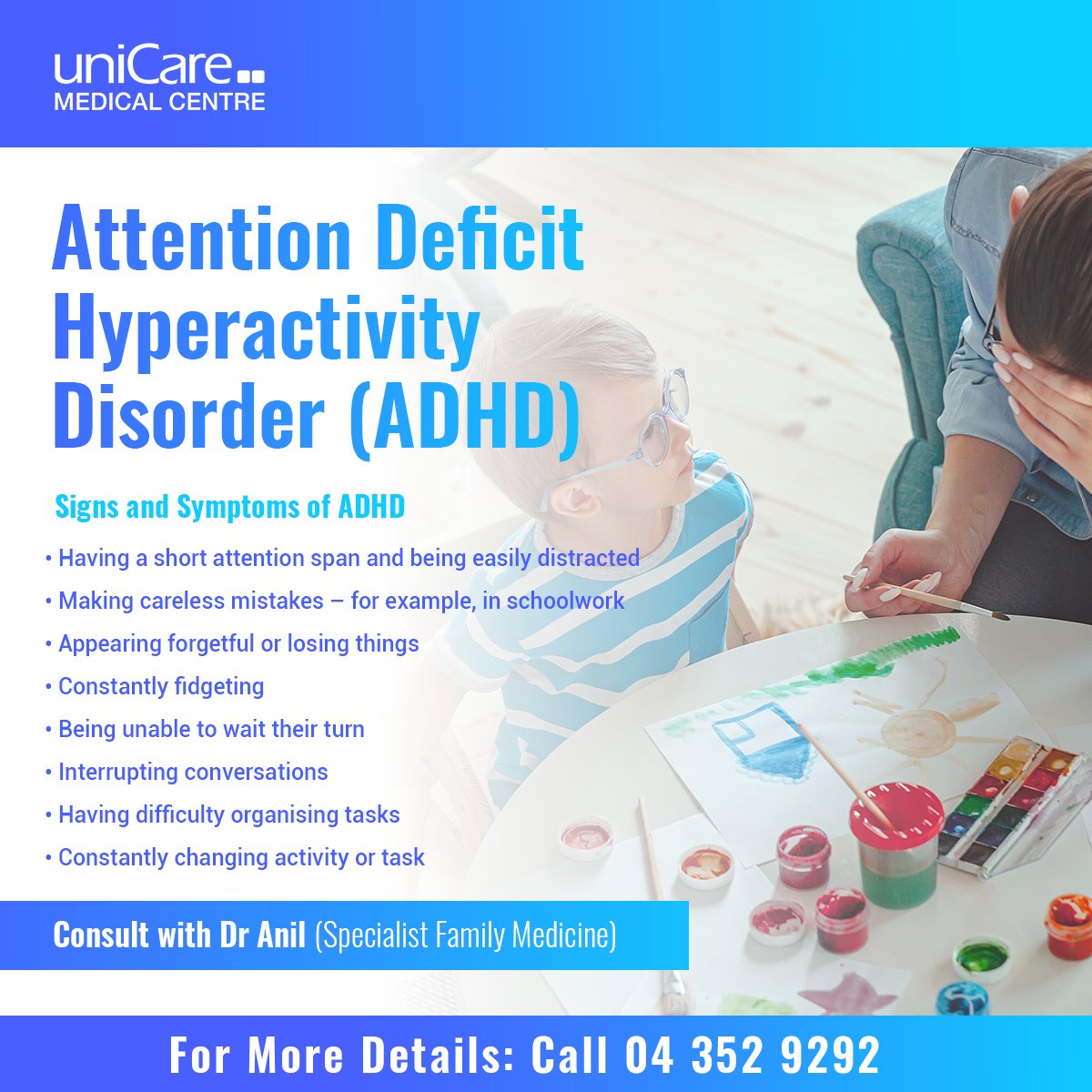 uniCaredubai's tweet photo. Dr. Anil (Specialist Family Medicine) is available for consultation at uniCare Burjuman.

For Appointments Call 04 352 9292. https://t.co/u3UbKE3pGE