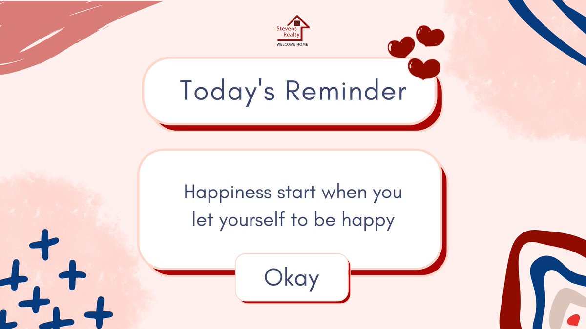 stevensrentals's tweet photo. Start your day with a smile =) #monday #dailyinspiration https://t.co/FeiFME5HW6