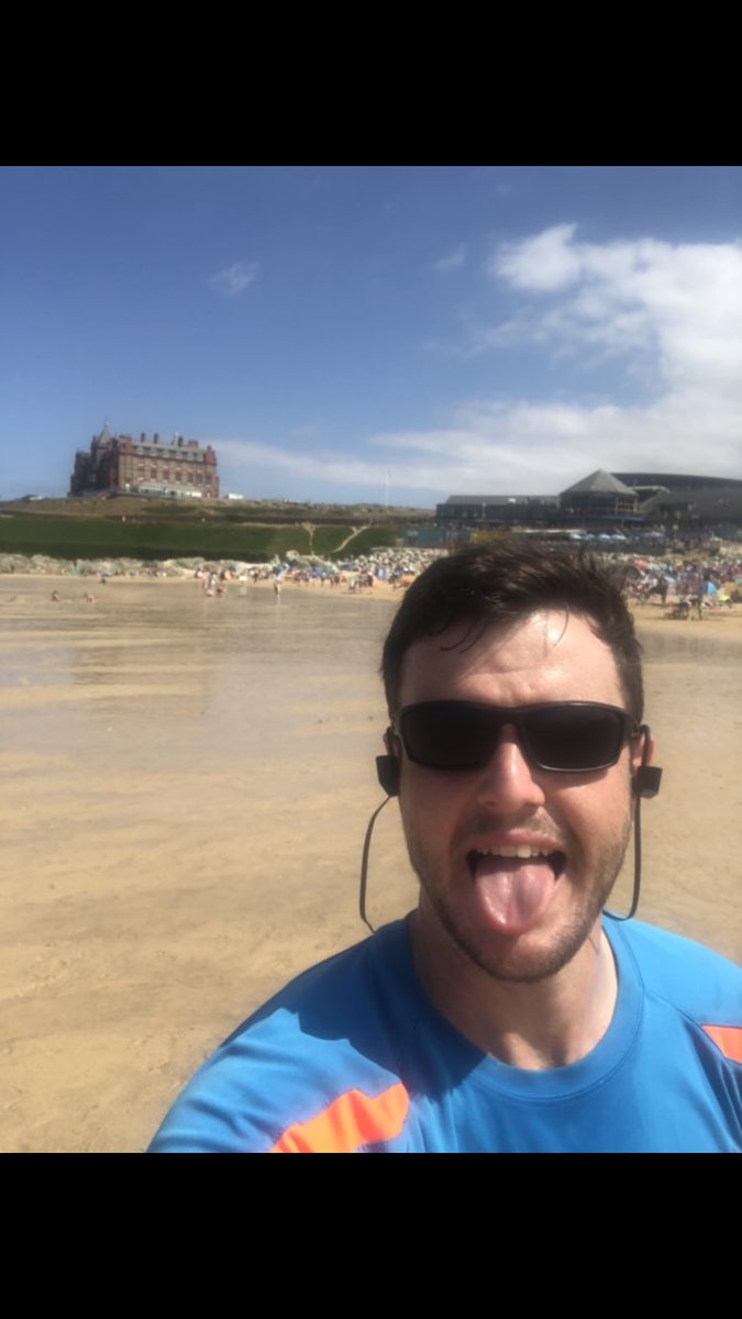 I don’t often post my runs on Twitter. But had to share this one…
8 miler from Crantock beach. Up to Pentire. Along Fistral. And back through Newquay to Crantock. Amazing. Love North Cornwall. @UKRunChat #ukrunchat #northcornwall #cornwall #crantock #newquay