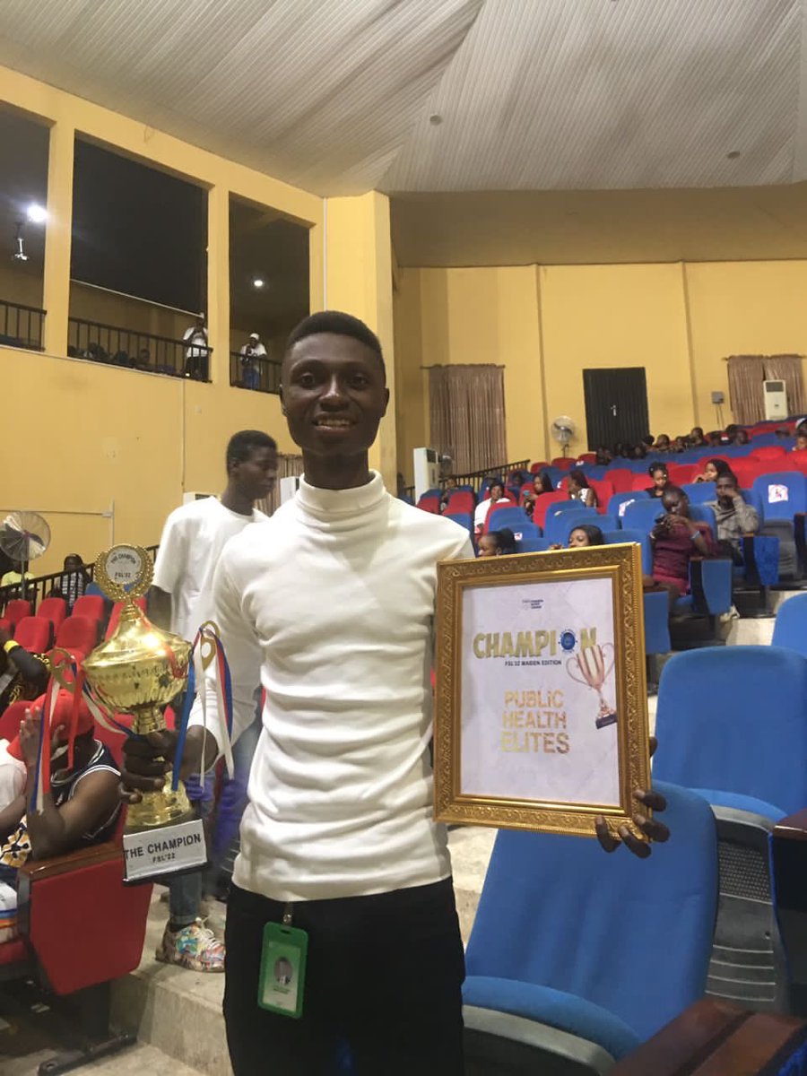 FABAMSA_UNIOSUN's tweet photo. Public Health Elites Coach with the smile π
Congratulations
#FSL #FABAMSASuperLeague #FSLTheBeginning #FSLUNIOSUN https://t.co/tiMe38QKHN
