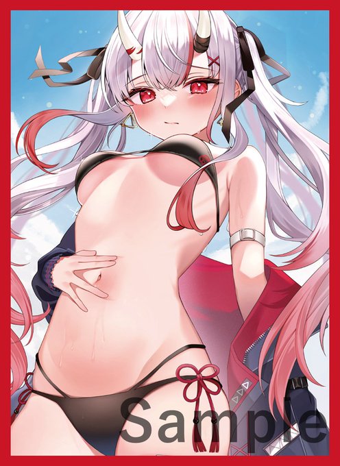 C100/コミケ/エアコミケ新作情報
「あやめ」のスリーブとプレイマットになります。イラストは水瀬レイ様(@Rei_9146)になります! 