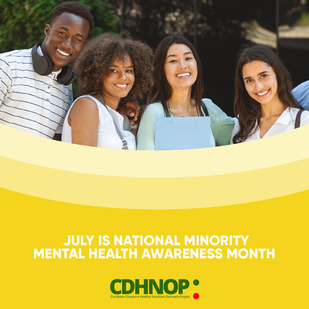As we close out July which is #MinorityMentalHealth we are joining @minorityhealth in addressing negative perceptions and stigma surrounding mental health. Learn how we can start the conversation about managing mental health by visiting the website minorityhealth.hhs.gov
