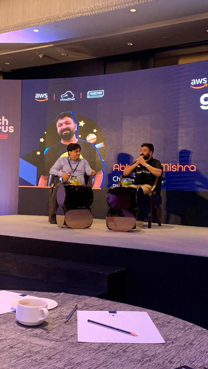 haja_sheriff's tweet image. Listening to #physicswala and their story around their evolution. These stories awaken the excitement of the possibilities and the No-barrier thinking that we have. @awscloud @AWSCloudIndia @nanda_aditi @roundworld @YourStoryCo #growthgurus