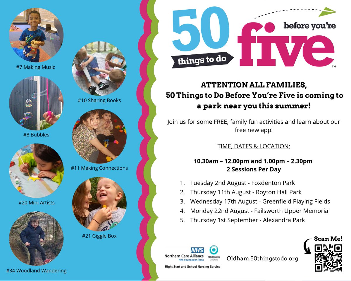 Looking for some free summer activities for your family?

Take a look to see what events are happening at parks near you over the next month 🌞👪🛝